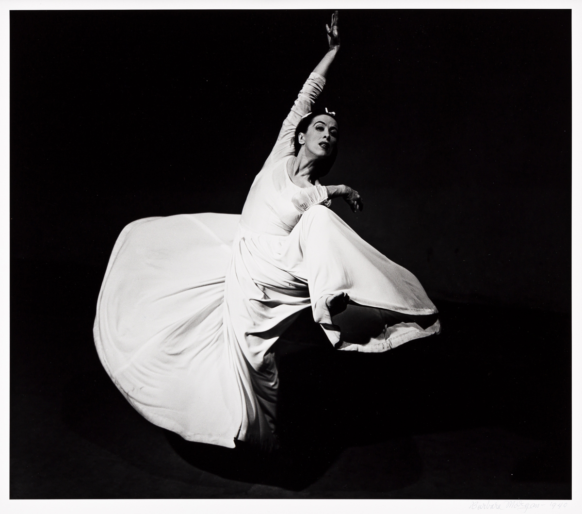 BARBARA MORGAN (1900-1992) Martha Graham--Letter to the World (Swirl).